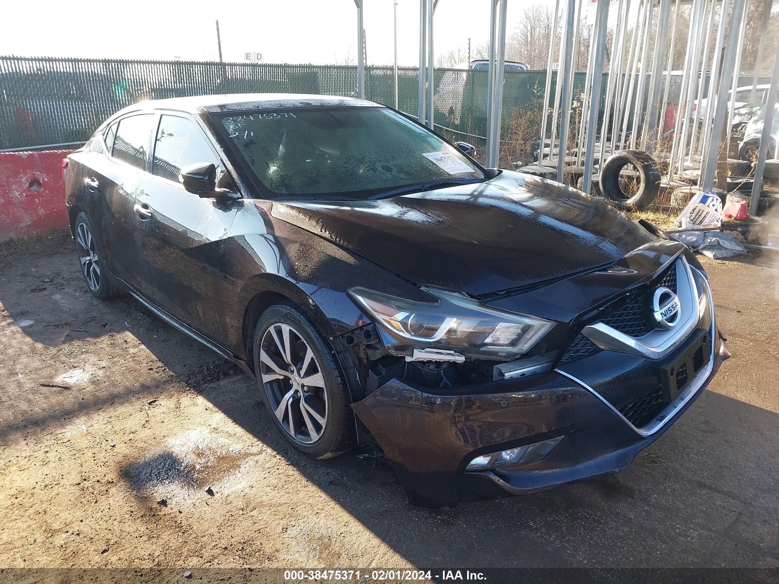 NISSAN MAXIMA 2016 1n4aa6ap9gc408639