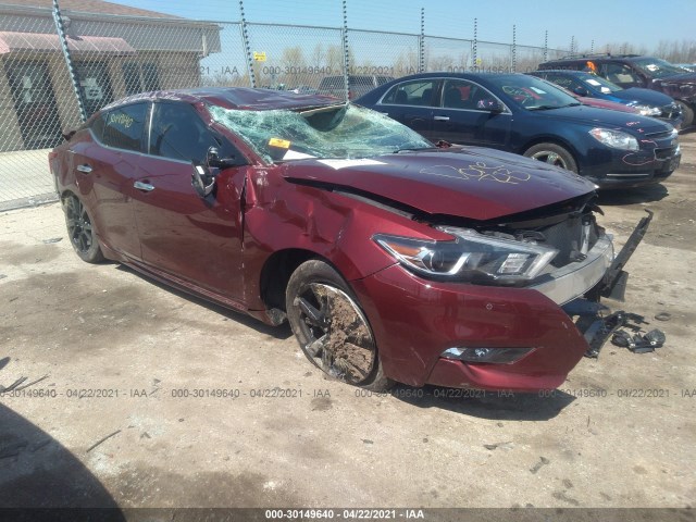 NISSAN MAXIMA 2017 1n4aa6ap9hc409081