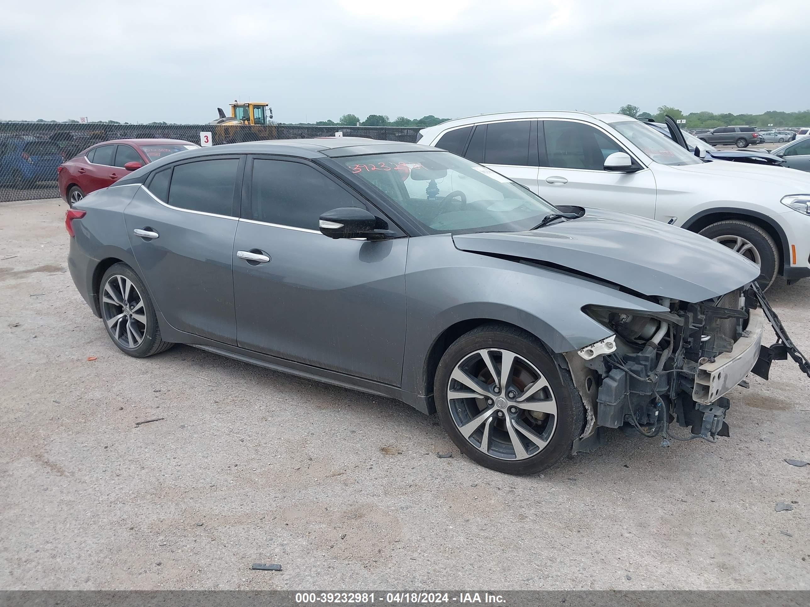 NISSAN MAXIMA 2017 1n4aa6ap9hc413745