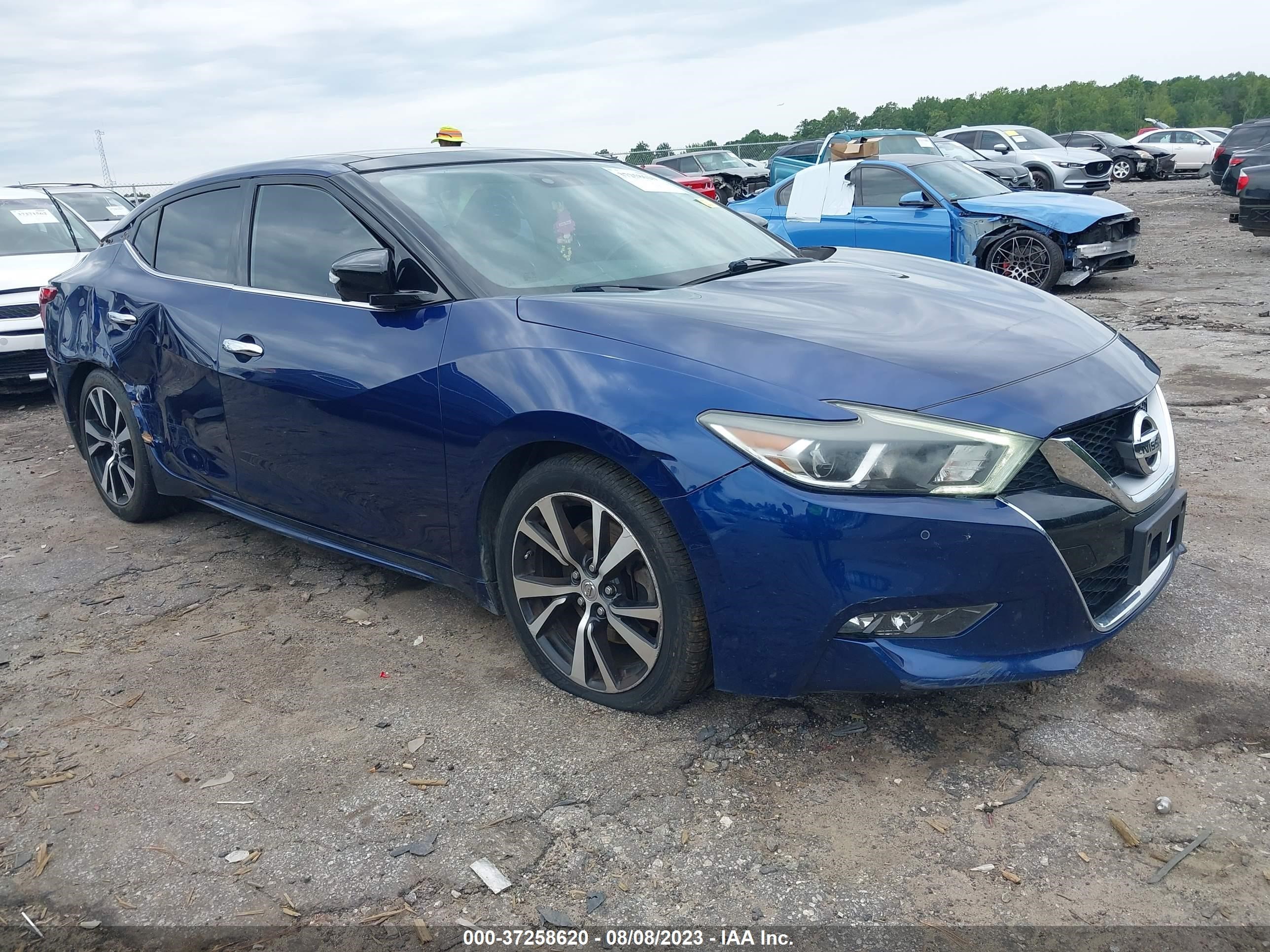 NISSAN MAXIMA 2017 1n4aa6ap9hc447295