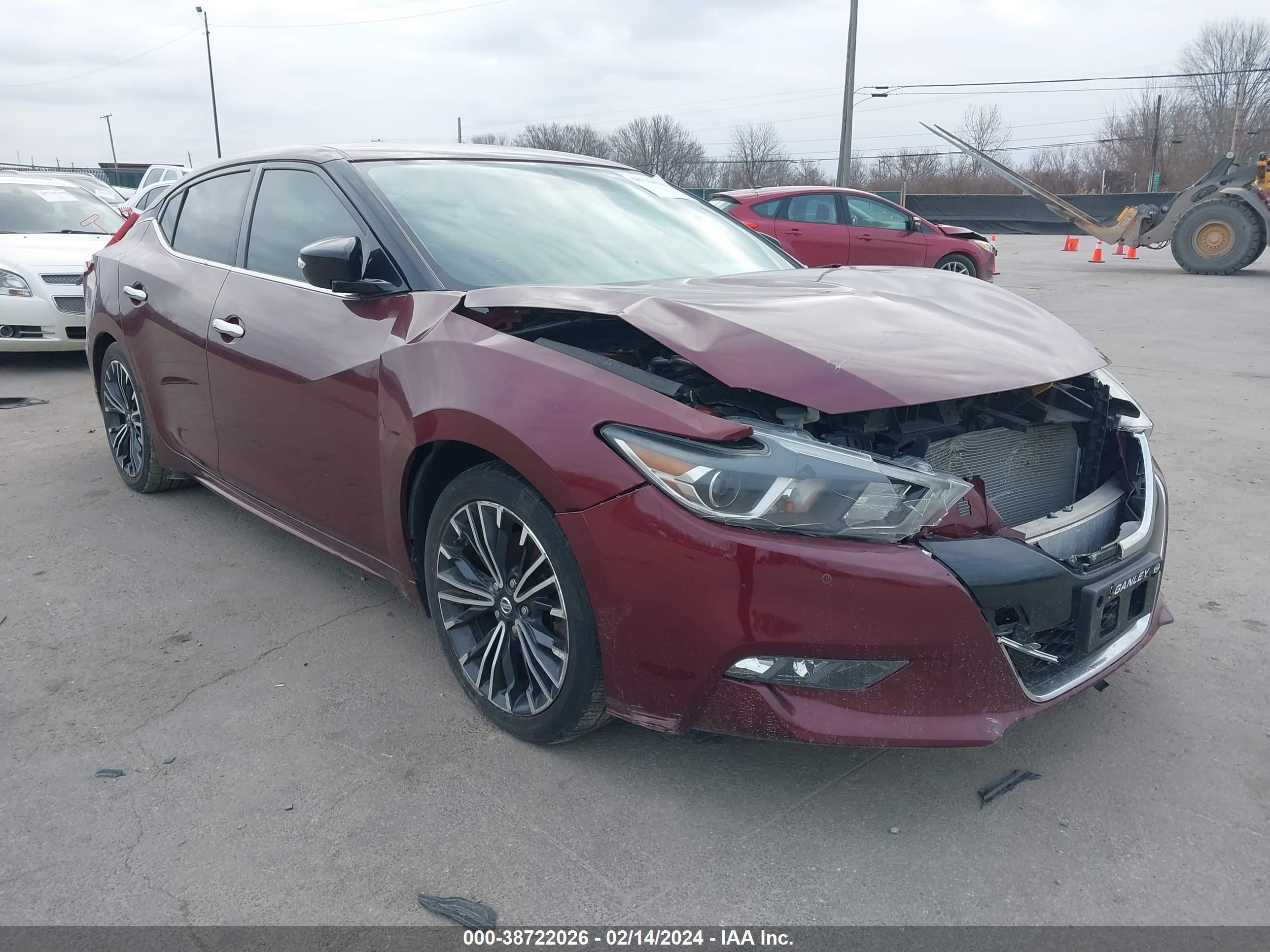 NISSAN MAXIMA 2018 1n4aa6ap9jc372958