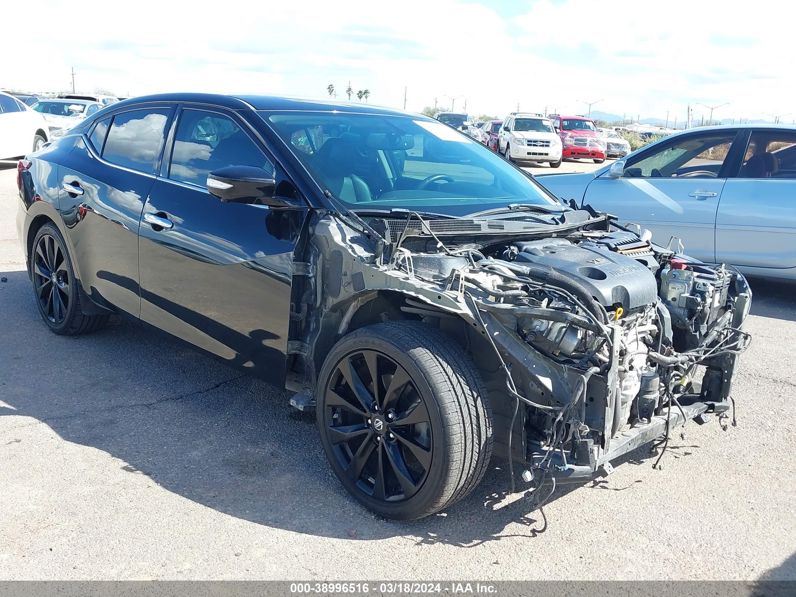 NISSAN MAXIMA 2018 1n4aa6ap9jc376170