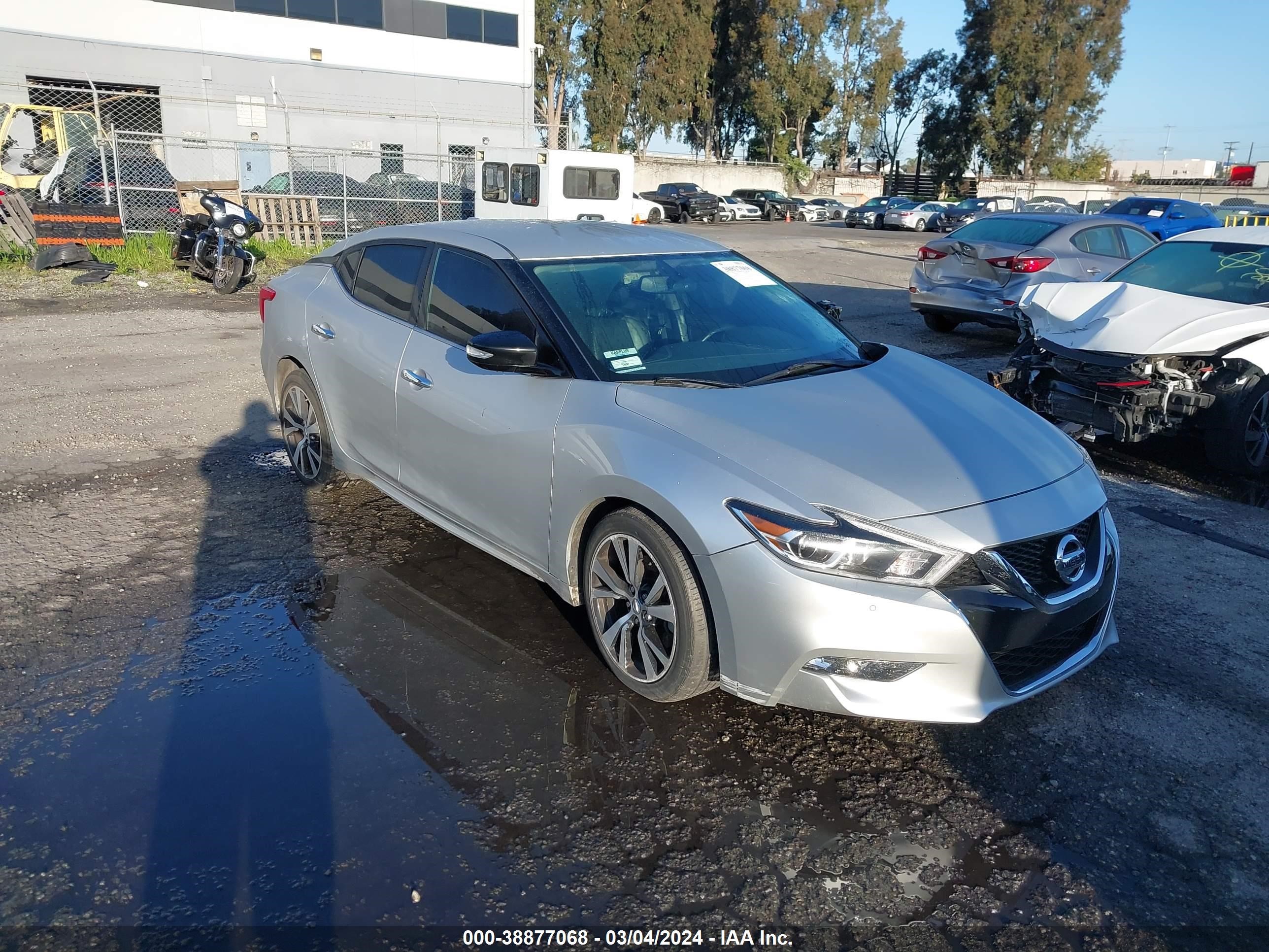 NISSAN MAXIMA 2018 1n4aa6ap9jc376976