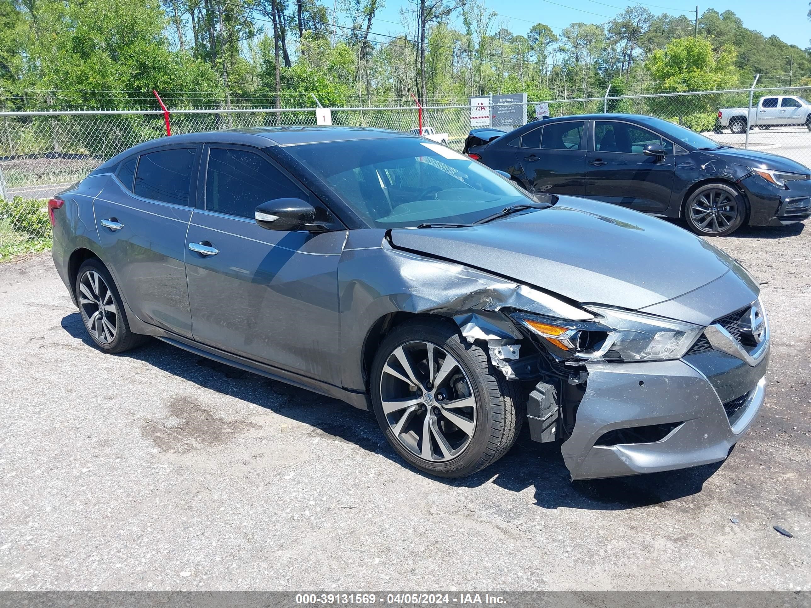 NISSAN MAXIMA 2018 1n4aa6ap9jc393289