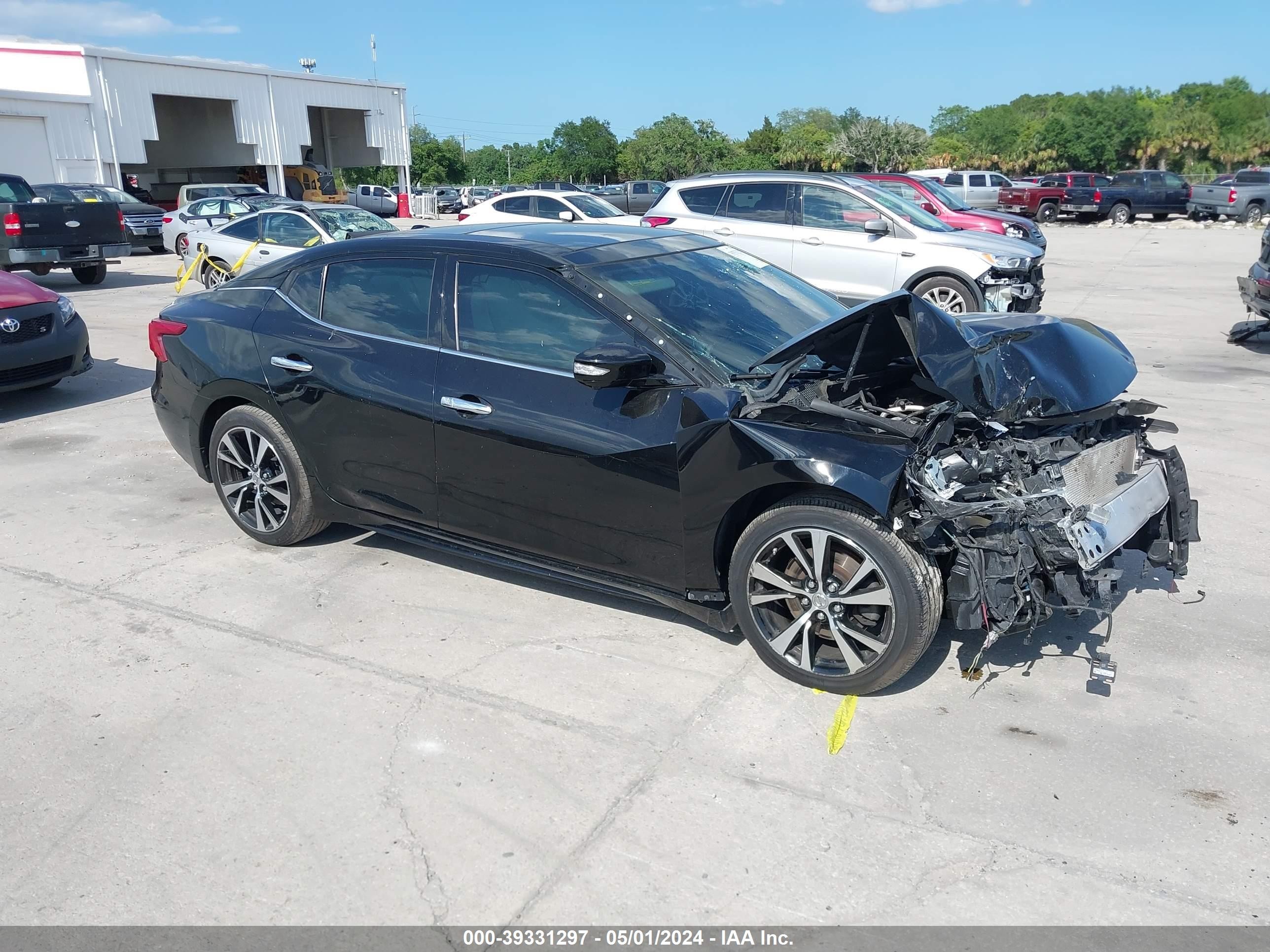 NISSAN MAXIMA 2018 1n4aa6ap9jc401116