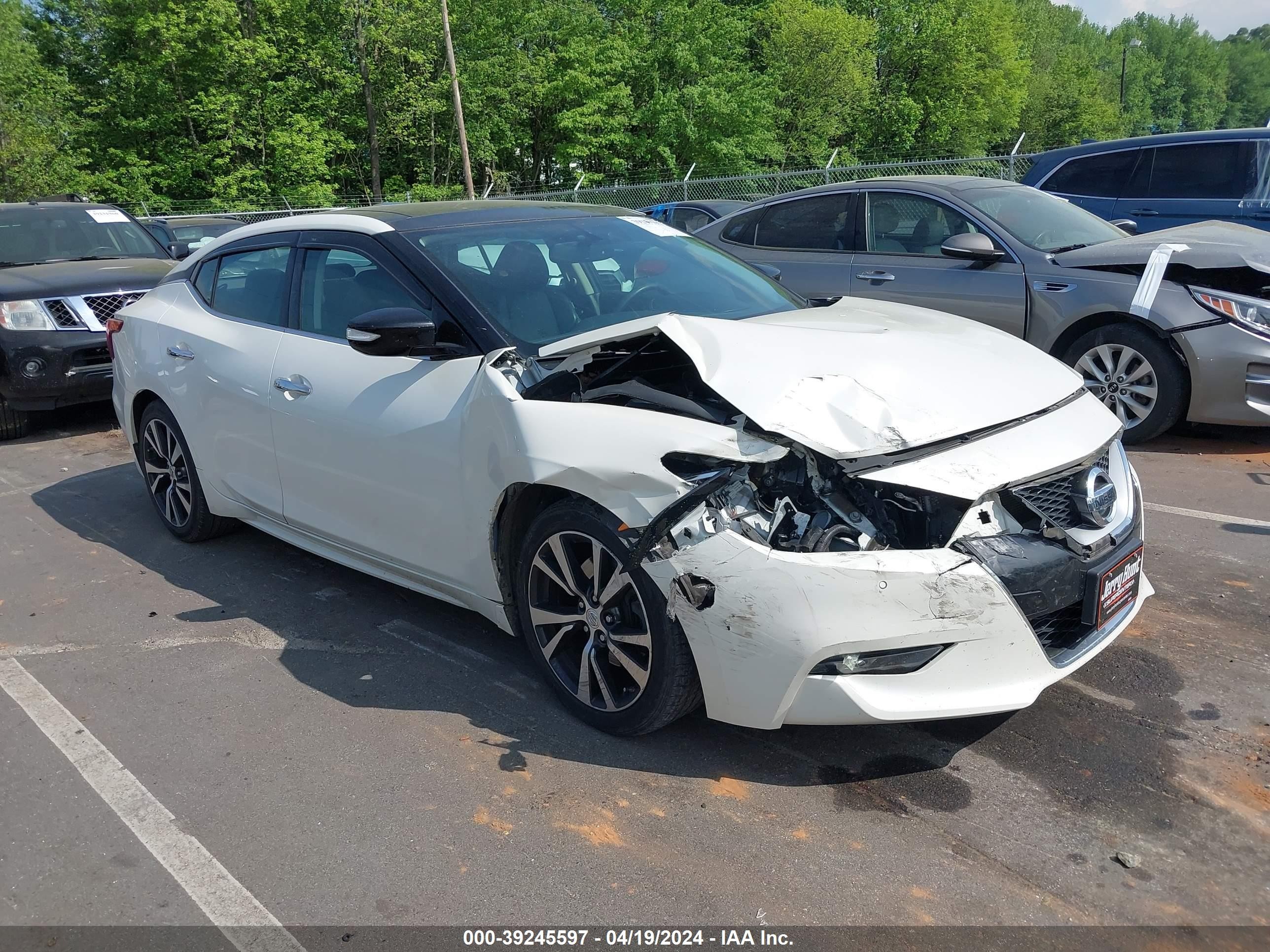 NISSAN MAXIMA 2016 1n4aa6apxgc407421