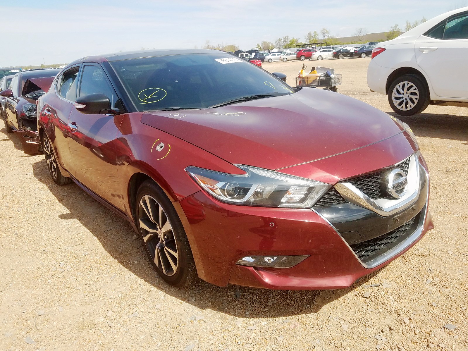 NISSAN MAXIMA 3.5 2016 1n4aa6apxgc414840