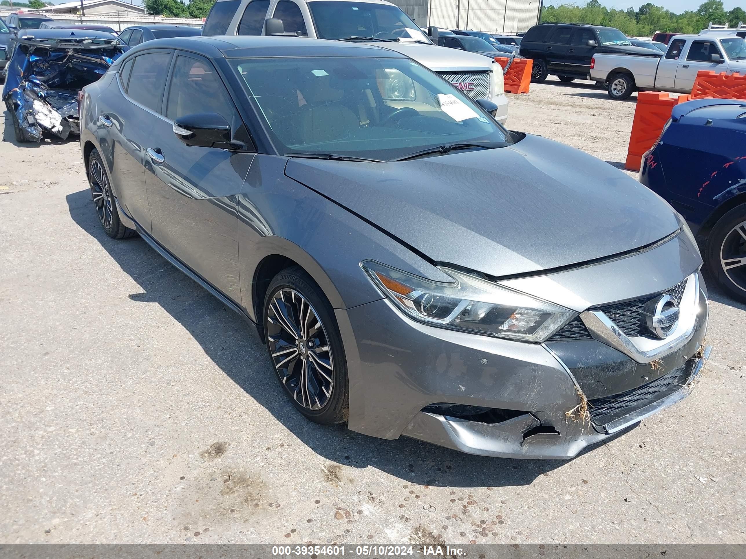 NISSAN MAXIMA 2016 1n4aa6apxgc422467