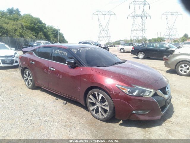 NISSAN MAXIMA 2016 1n4aa6apxgc423022