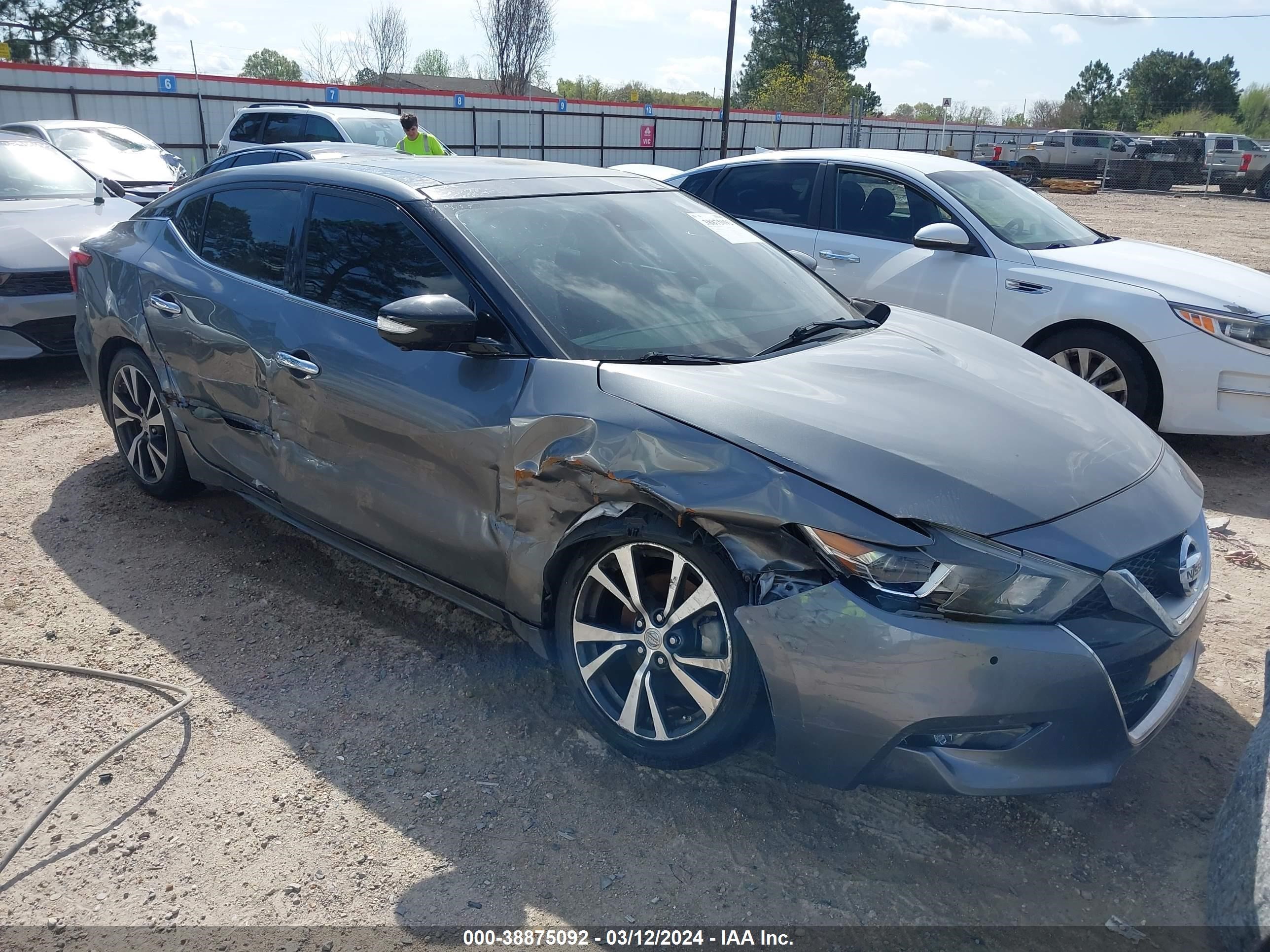 NISSAN MAXIMA 2016 1n4aa6apxgc447482