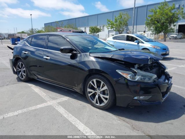 NISSAN MAXIMA 2017 1n4aa6apxhc372820