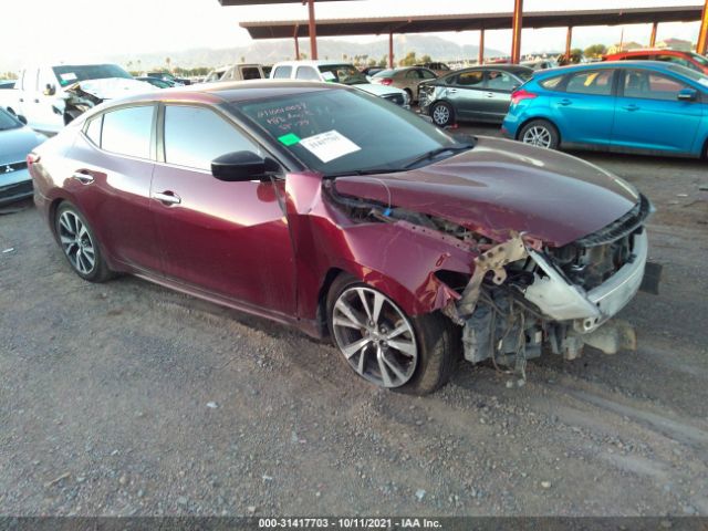 NISSAN MAXIMA 2017 1n4aa6apxhc374535