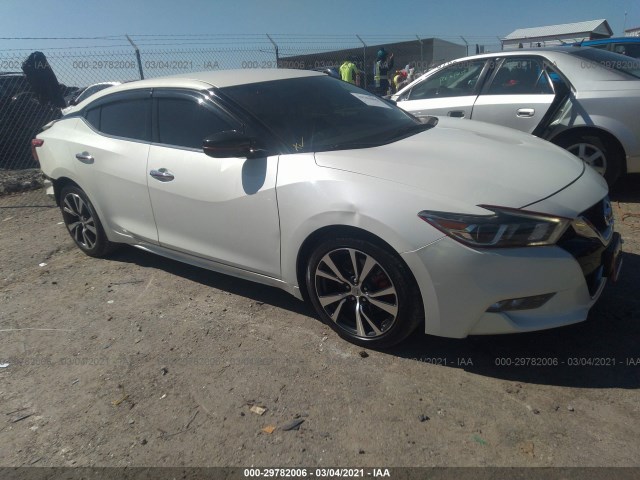 NISSAN MAXIMA 2017 1n4aa6apxhc376155