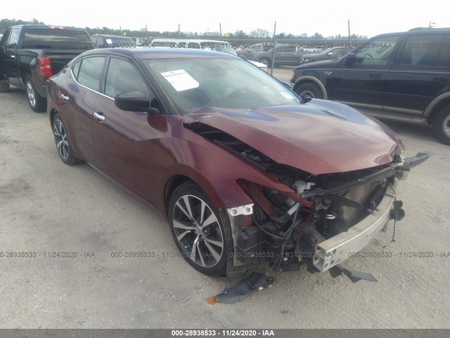 NISSAN MAXIMA 2017 1n4aa6apxhc381887