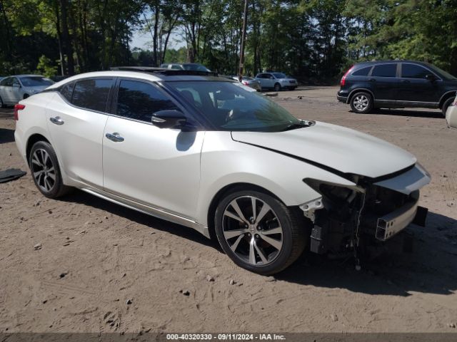 NISSAN MAXIMA 2017 1n4aa6apxhc392159