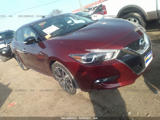 NISSAN MAXIMA 2017 1n4aa6apxhc396745