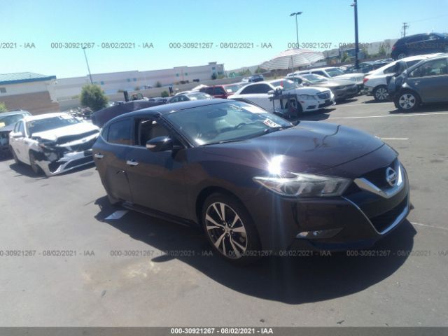 NISSAN MAXIMA 2017 1n4aa6apxhc405606