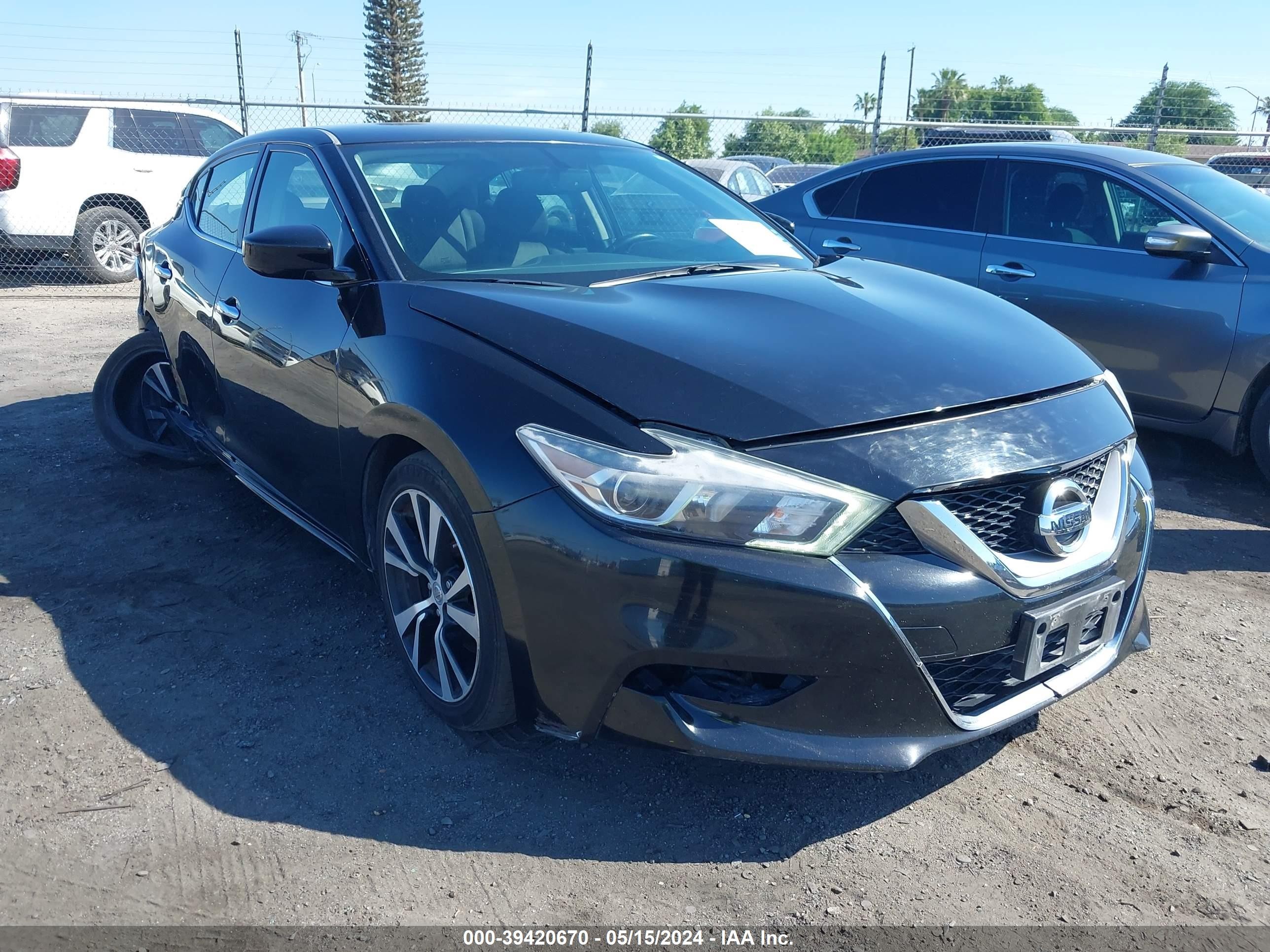 NISSAN MAXIMA 2017 1n4aa6apxhc442266