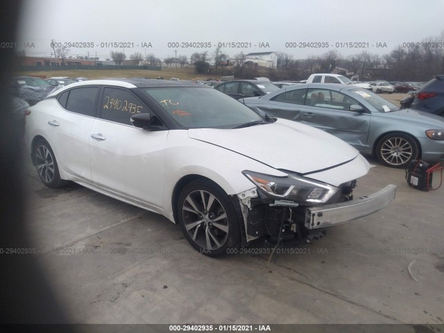 NISSAN MAXIMA 2017 1n4aa6apxhc449704