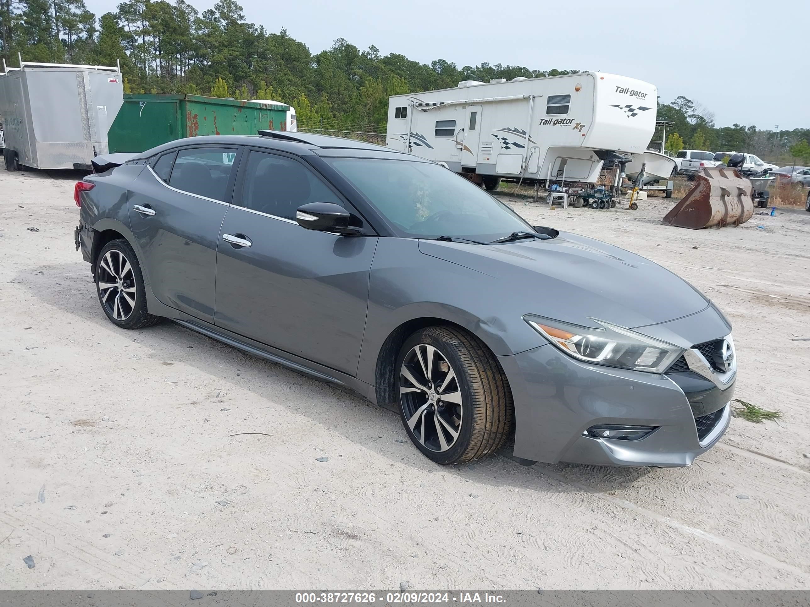 NISSAN MAXIMA 2017 1n4aa6apxhc452859