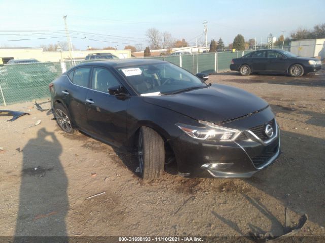 NISSAN MAXIMA 2018 1n4aa6apxjc401061