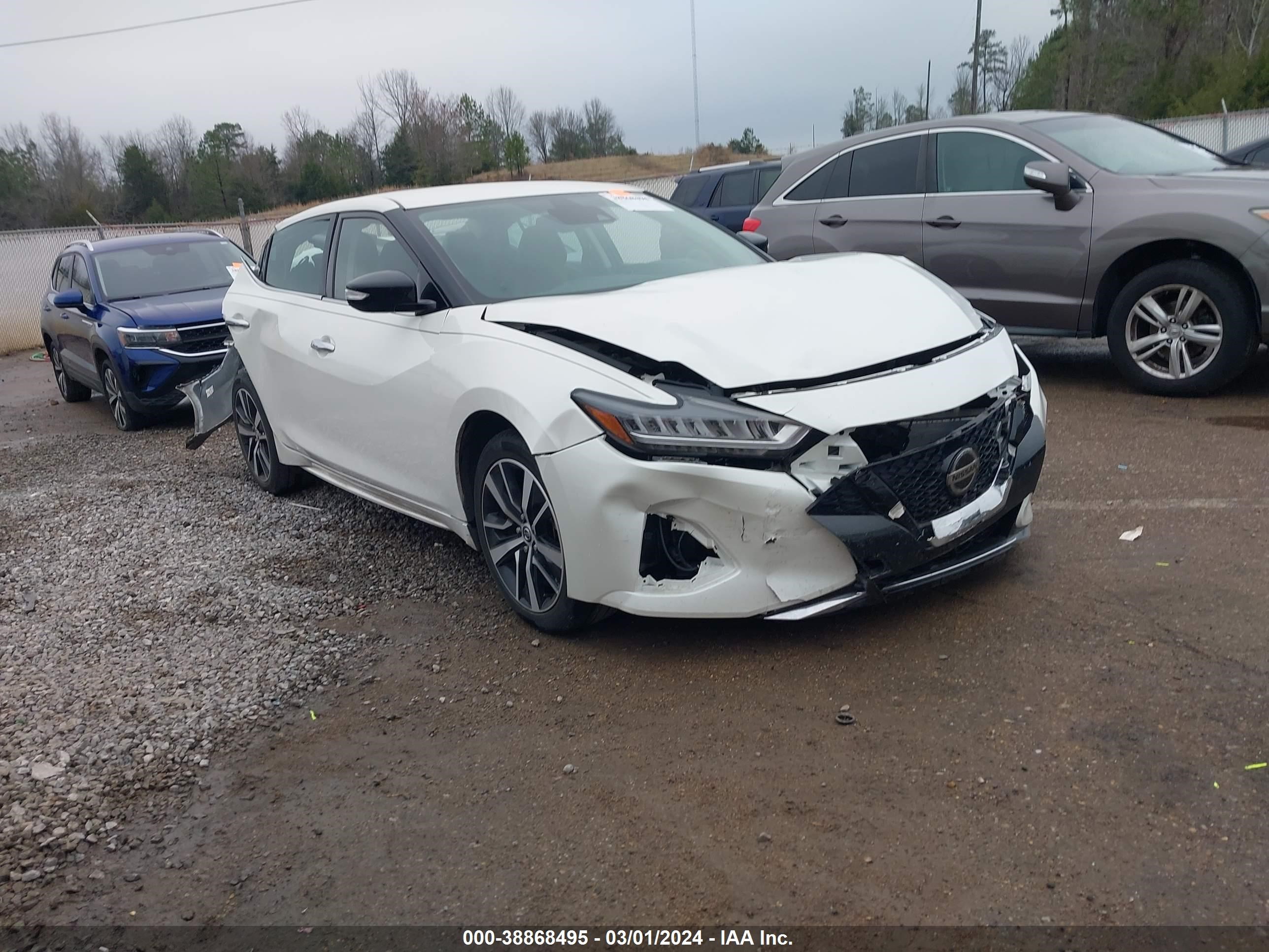 NISSAN MAXIMA 2021 1n4aa6cv2mc515488