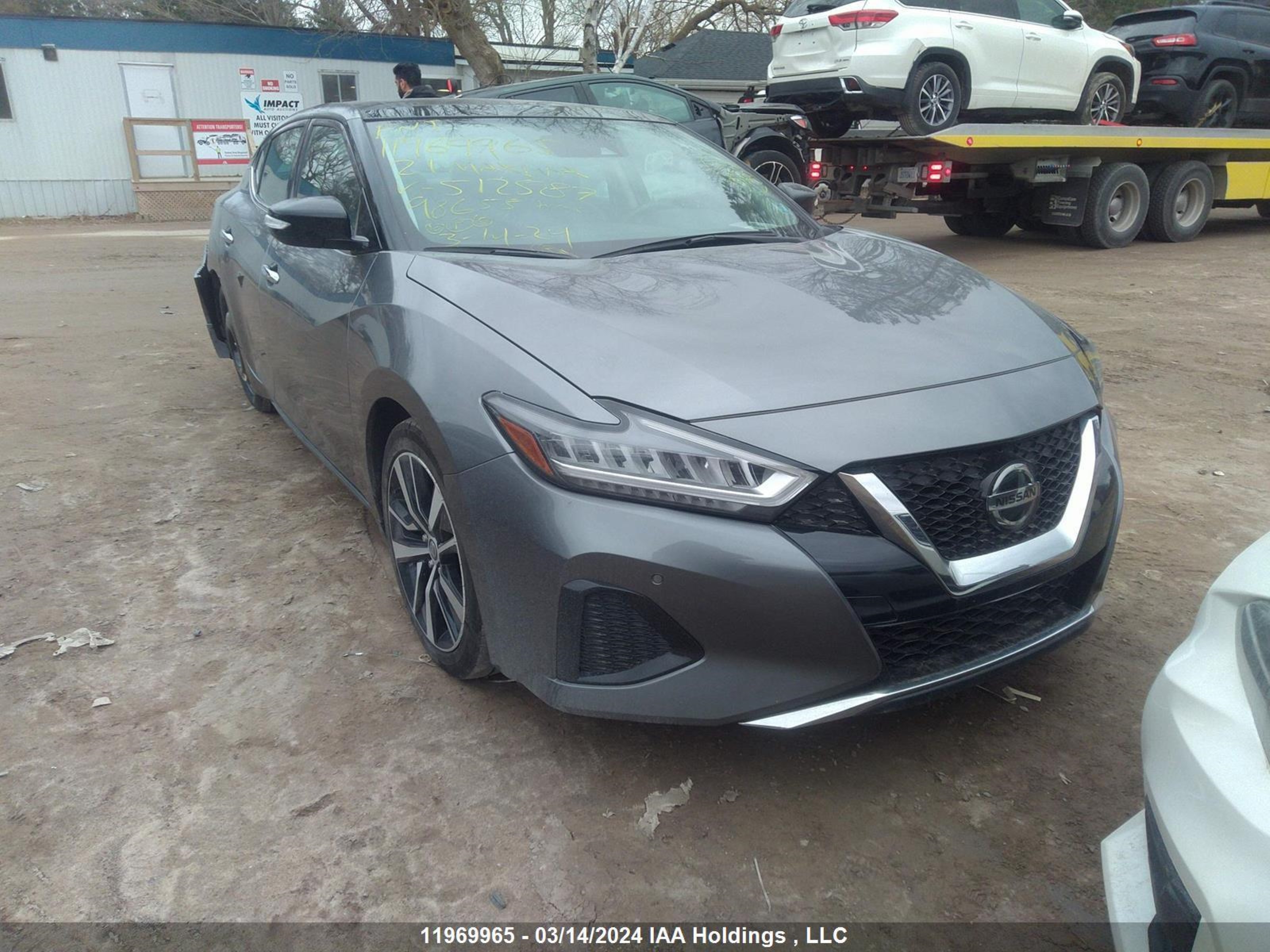 NISSAN MAXIMA 2021 1n4aa6dv2mc512587