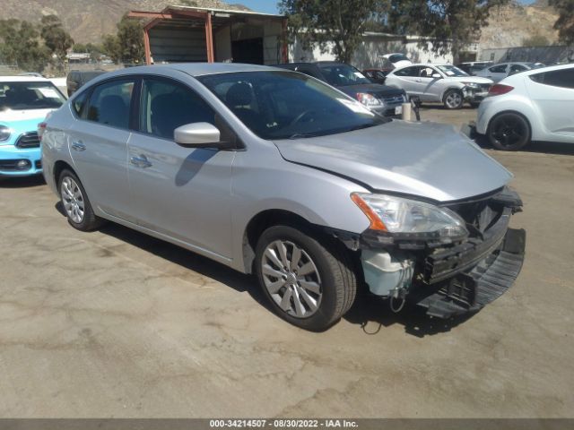 NISSAN SENTRA 2013 1n4ab7ap0dn903105