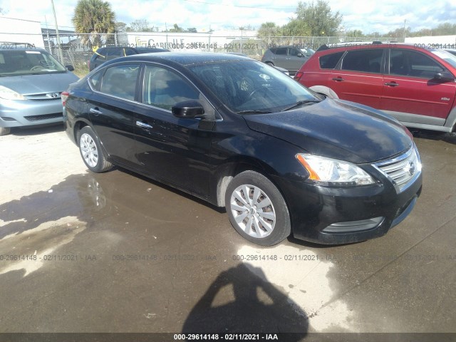 NISSAN SENTRA 2013 1n4ab7ap0dn909521