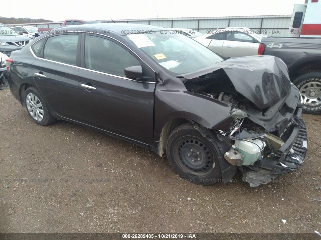 NISSAN SENTRA 2014 1n4ab7ap0en850410