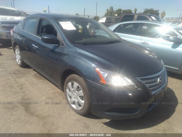 NISSAN SENTRA 2014 1n4ab7ap0en850441