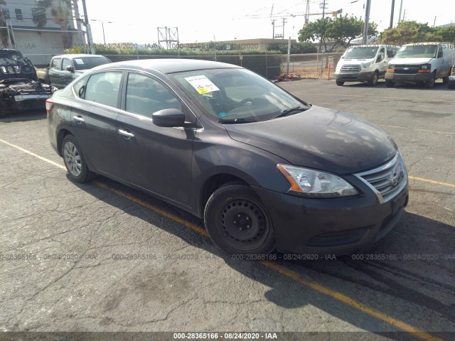 NISSAN SENTRA 2014 1n4ab7ap0en850603