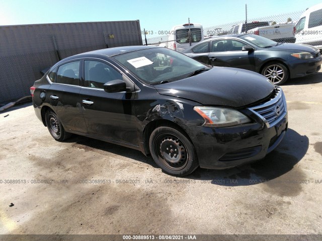 NISSAN SENTRA 2014 1n4ab7ap0en851282