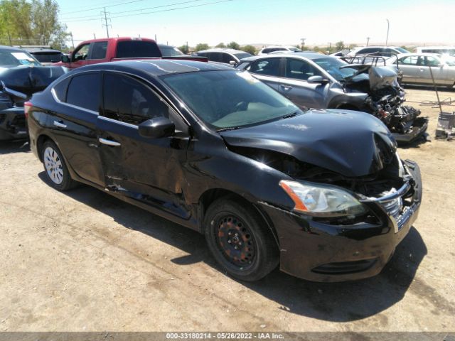 NISSAN SENTRA 2014 1n4ab7ap0en851380