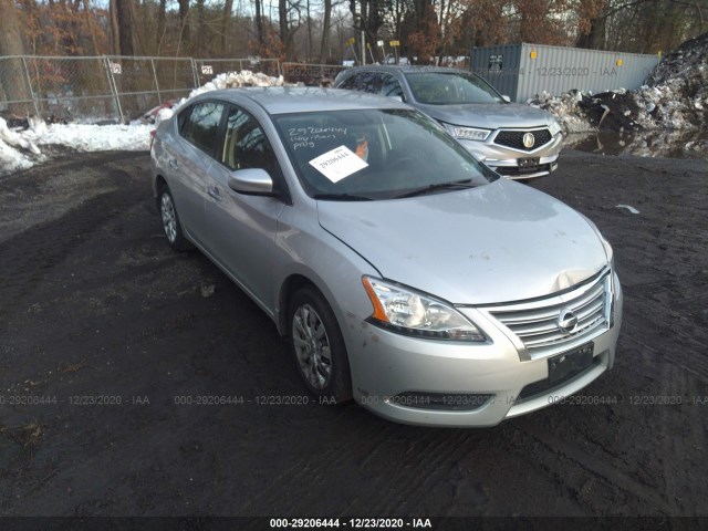 NISSAN SENTRA 2014 1n4ab7ap0en851962