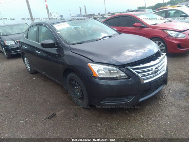 NISSAN SENTRA 2014 1n4ab7ap0en853937