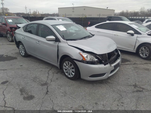 NISSAN SENTRA 2014 1n4ab7ap0en854182