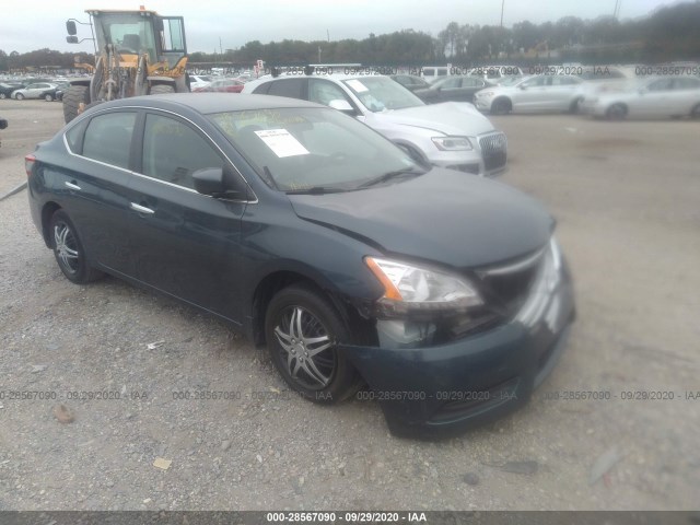 NISSAN SENTRA 2014 1n4ab7ap0en854828