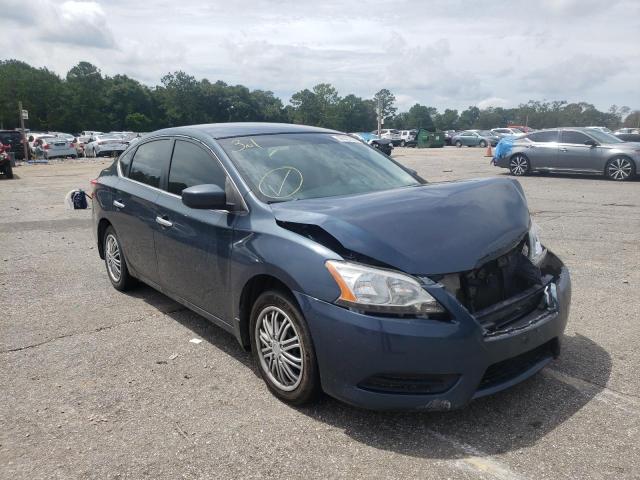 NISSAN SENTRA S 2014 1n4ab7ap0en854909