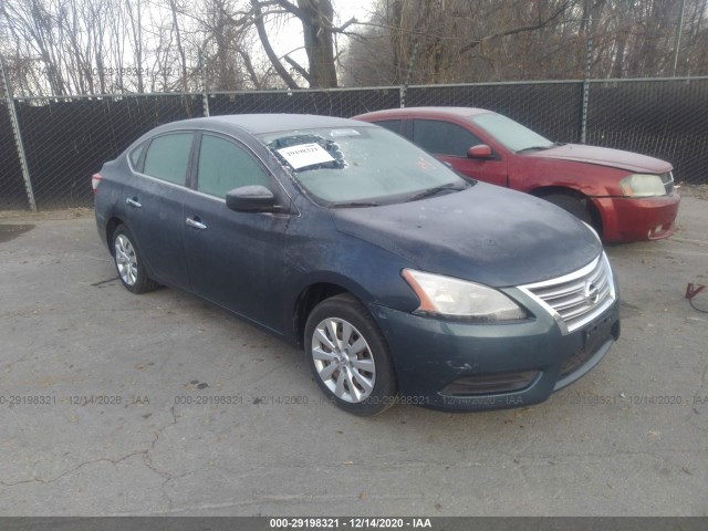 NISSAN SENTRA 2013 1n4ab7ap1dn901802