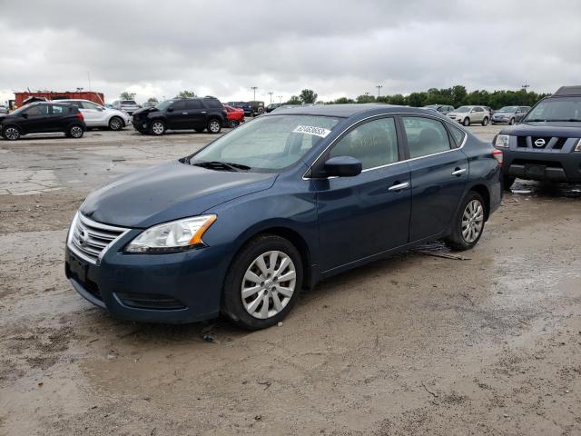 NISSAN SENTRA S 2013 1n4ab7ap1dn902318