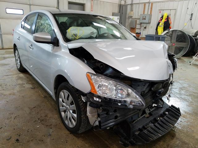 NISSAN SENTRA S 2013 1n4ab7ap1dn904313