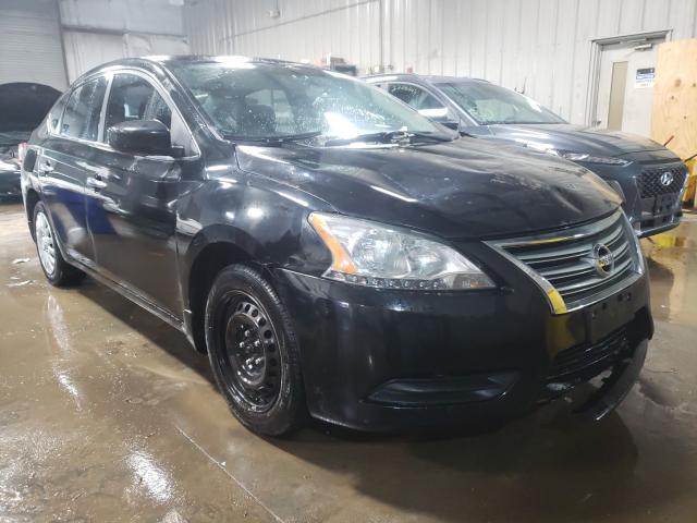 NISSAN SENTRA S 2014 1n4ab7ap1en850027