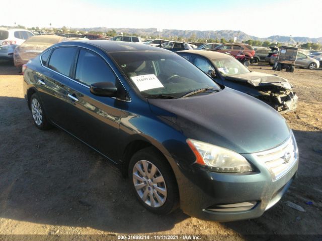 NISSAN SENTRA 2014 1n4ab7ap1en850853