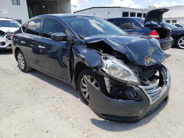 NISSAN SENTRA S 2014 1n4ab7ap1en854224