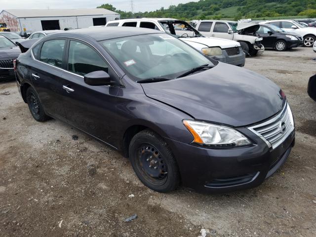 NISSAN SENTRA S 2014 1n4ab7ap1en855857