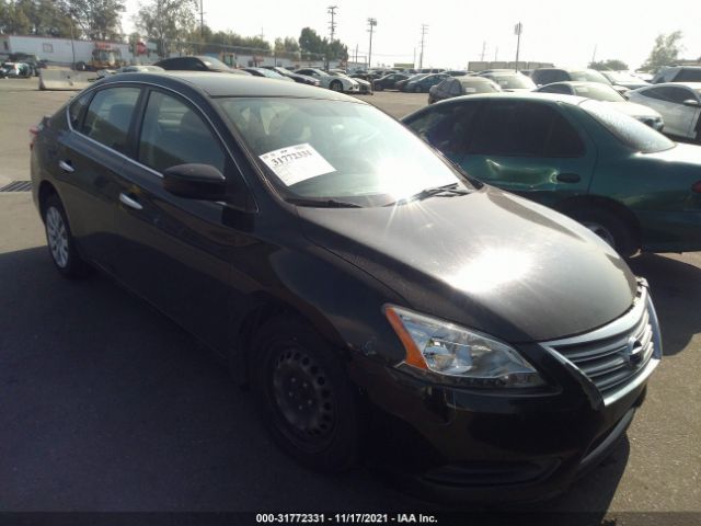 NISSAN SENTRA 2013 1n4ab7ap2dn905809