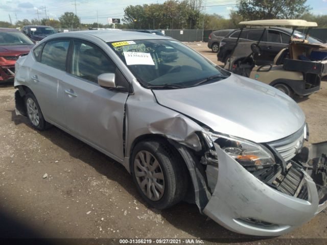 NISSAN SENTRA 2014 1n4ab7ap2en854250