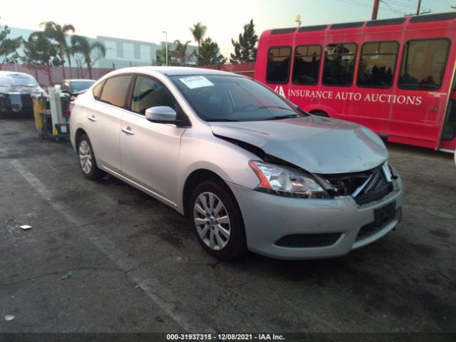 NISSAN SENTRA 2014 1n4ab7ap2en855091