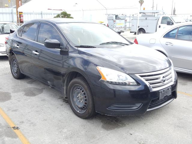 NISSAN SENTRA S 2014 1n4ab7ap2en855480